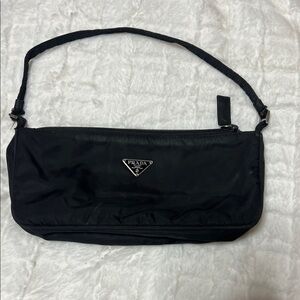 Prada Tessuto Elegant Black Nylon Bag